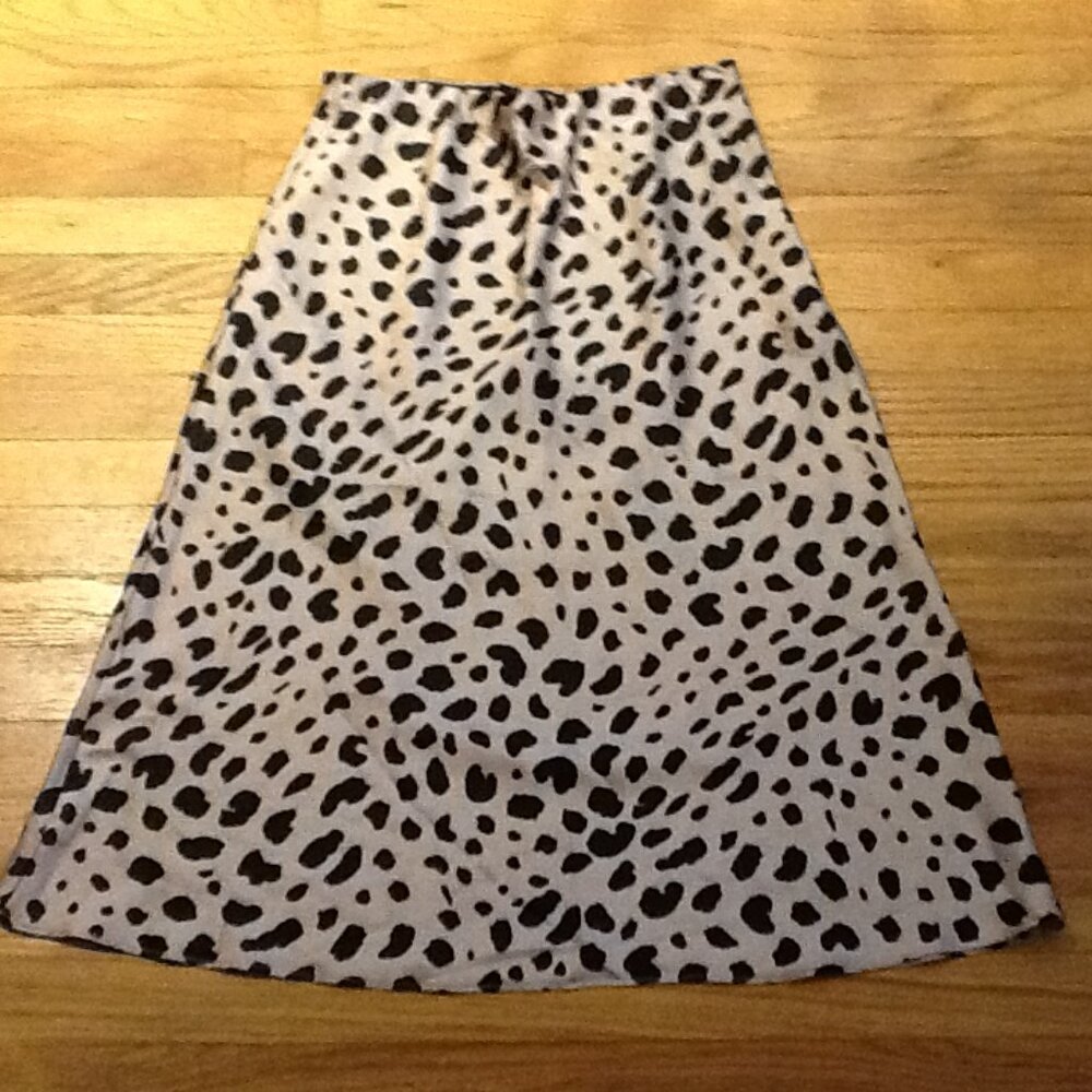 AQUA Beautiful Animal Print Skirt